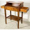 MOBILE SCRITTOIO arte povera VINTAGE ingresso ETAGERE finitura NOCE ANTICO epoca