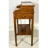 MOBILE SCRITTOIO arte povera VINTAGE ingresso ETAGERE finitura NOCE ANTICO epoca