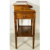 MOBILE SCRITTOIO arte povera VINTAGE ingresso ETAGERE finitura NOCE ANTICO epoca