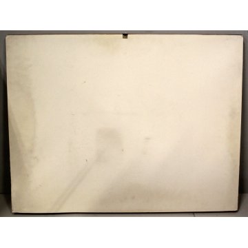 QUADRO DISEGNO d' Accardi  ACQUERELLO ASTRATTO POSTESPRESSIONISTA FIGURE CAVALLI