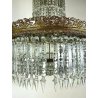 LAMPADARIO SOFFITTO CASCATA GOCCE CRISTALLO MURANO STILE IMPERO HANGIG LAMP ?50