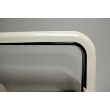 PORTA-TOVAGLIOLI PLASTICA BIANCO NERO TRASP. design Furio Minuti Guzzini ANNI 80