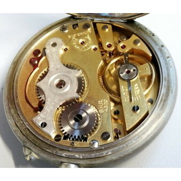 ANTICO OROLOGIO TASCA Louis Roskopf EPOCA 900 MECCANICO vintage OLD POCKET WATCH