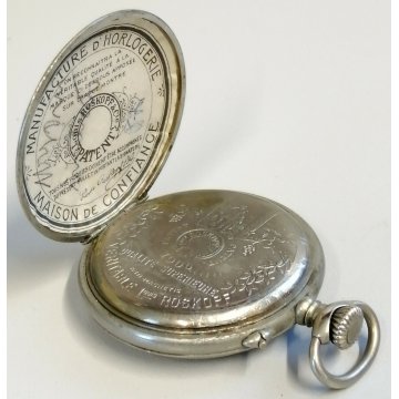 ANTICO OROLOGIO TASCA Louis Roskopf EPOCA 900 MECCANICO vintage OLD POCKET WATCH