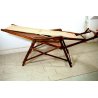 ANTICA SEDIA SDRAIO CHAISE LONGUE PIEGHEVOLE RECLINABILE NAVE CROCIERA 900