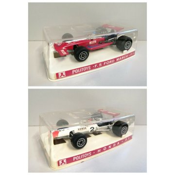 2pz POLITOYS F5 March F1 Andretti - Honda F1 Ghinter MODELLINO AUTO CORSA 1:32