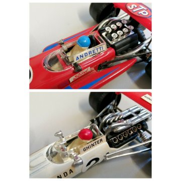 2pz POLITOYS F5 March F1 Andretti - Honda F1 Ghinter MODELLINO AUTO CORSA 1:32