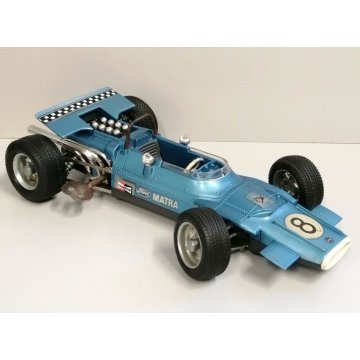 Rara SCHUCO Matra Ford 1074 Formel 1 MODELLINO AUTO carica molla OLD TIN TOY CAR