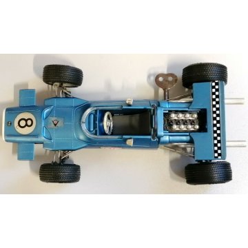 Rara SCHUCO Matra Ford 1074 Formel 1 MODELLINO AUTO carica molla OLD TIN TOY CAR