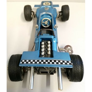 Rara SCHUCO Matra Ford 1074 Formel 1 MODELLINO AUTO carica molla OLD TIN TOY CAR