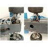 Rara SCHUCO Matra Ford 1074 Formel 1 MODELLINO AUTO carica molla OLD TIN TOY CAR