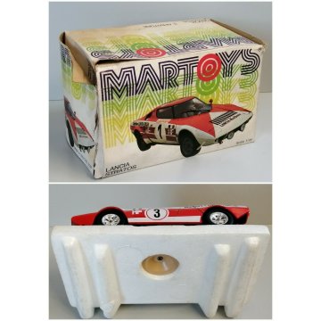 Rara MARTOYS Lancia Stratos HF Marlboro ITALY cod 0108 MODELLINO AUTO CORSA 1:24
