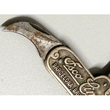 CAVATAPPI pubblicità CINZANO VERMOUTH 1900 vintage COLTELLINO Solingen CORKSCREW
