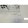 LITOGRAFIA Benedetto Mario NUDO ARTISTICO STAMPA MULTIPLO NUMERATA VI/X 1966  