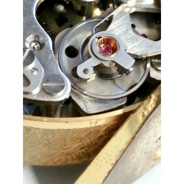 JAEGER Recital 8 day OROLOGIO TAVOLO sveglia OLD DESK alarm clock VINTAGE travel