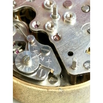 JAEGER Recital 8 day OROLOGIO TAVOLO sveglia OLD DESK alarm clock VINTAGE travel