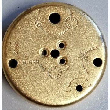 JAEGER Recital 8 day OROLOGIO TAVOLO sveglia OLD DESK alarm clock VINTAGE travel