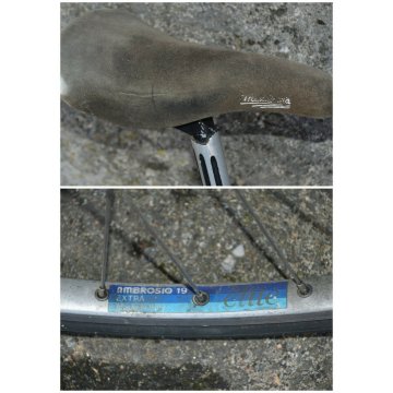 ANTICA BICICLETTA CORSA Gianni Franco Borgomanero VINTAGE 28" Cambio Campagnolo