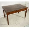 ANTICO TAVOLO PRANZO LEGNO NOCE INTARSIATO PRIMI 1900 EPOCA SALA TABLE LASTRONAT