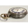 ANTICO OROLOGIO TASCA Remontoir ARGENTO 800 Ferrovie EPOCA 900 OLD POCKET WATCH 