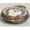 ANTICO OROLOGIO TASCA Remontoir ARGENTO 800 Ferrovie EPOCA 900 OLD POCKET WATCH 