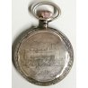 ANTICO OROLOGIO TASCA Remontoir ARGENTO 800 Ferrovie EPOCA 900 OLD POCKET WATCH 