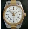 OROLOGIO POLSO LUSSO Baume & Mercier BAUMATIC 1215 vintage ACCIAIO ORO OLD WATCH