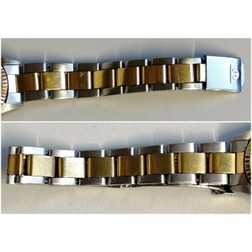 OROLOGIO POLSO LUSSO Baume & Mercier BAUMATIC 1215 vintage ACCIAIO ORO OLD WATCH