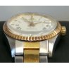 OROLOGIO POLSO LUSSO Baume & Mercier BAUMATIC 1215 vintage ACCIAIO ORO OLD WATCH