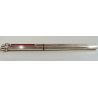 PENNA sfera ARGENTO LACCA Must De Cartier TRINITY ORO epoca SILVER BALLPOINT PEN