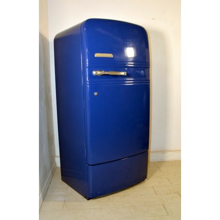  FRIGORIFERO FIAT VINTAGE FRIGO GHIACCIAIA FUNZIONANTE EPOCA 1950 DESIGN TAVERNA