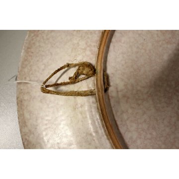 GRANDE PIATTO PARATA Aretini Zulimo CERAMICA CENTROTAVOLA SCENA BATTAGLIA NAVI
