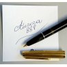 ANTICA PENNA STILOGRAFICA Aurora 88 P NERO TAPPO ORO STILO OLD GOLD FOUNTAIN PEN