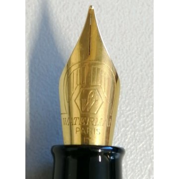 PENNA STILOGRAFICA Waterman Kultur VINTAGE verde nero STILO OLD FOUNTAIN PEN