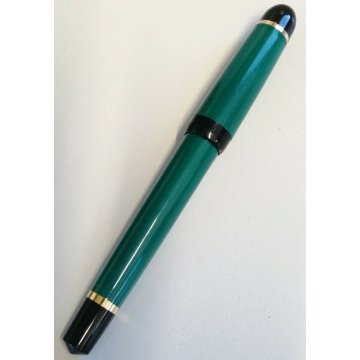 PENNA STILOGRAFICA Waterman Kultur VINTAGE verde nero STILO OLD FOUNTAIN PEN