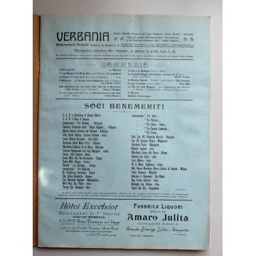 ANTICA Rivista Mensile ILLUSTRATA Verbania ANNO II n°5 Maggio 1910 LAGO MAGGIORE
