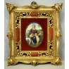 ANTICO QUADRO RIPROD. Madonna del Cardellino Raffaello RELIGIOSO MATERNITA' '900