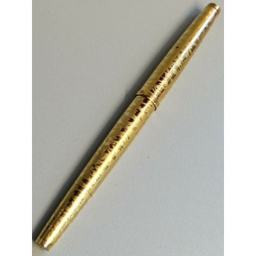 RARA ANTICA PENNA STILOGRAFICA Aurora 98 Lady MADAMIN dorata OLD FOUNTAIN PEN