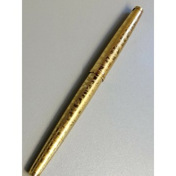 RARA ANTICA PENNA STILOGRAFICA Aurora 98 Lady MADAMIN dorata OLD FOUNTAIN PEN