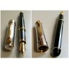 PENNA STILOGRAFICA ARGENTO 925 Cesare Emiliano VINTAGE Italy OLD FOUNTAIN PEN
