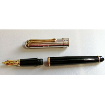 PENNA STILOGRAFICA ARGENTO 925 Cesare Emiliano VINTAGE Italy OLD FOUNTAIN PEN