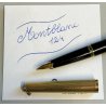 RARA ANTICA PENNA STILOGRAFICA Montblanc 124 NIB oro 750 FOUNTAIN PEN anni 30