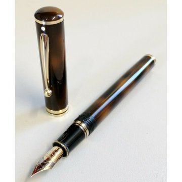 SHEAFFER Connaisseur TORTOISE SHELL LACCA Penna Stilografica 14k FOUNTAIN PEN