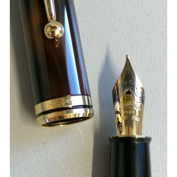 SHEAFFER Connaisseur TORTOISE SHELL LACCA Penna Stilografica 14k FOUNTAIN PEN