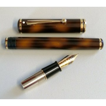 SHEAFFER Connaisseur TORTOISE SHELL LACCA Penna Stilografica 14k FOUNTAIN PEN