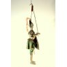 PUPO SICILIANO Orlando PALADINO TEATRO MARIONETTA ARMATURA METALLO EPOCA '900