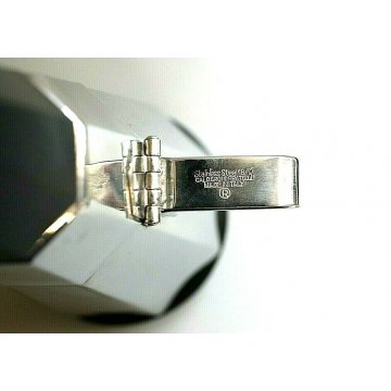 CAFFETTIERA ACCIAIO F.lli Calderoni Piramide OTTAGONALE VINTAGE DESIGN ANNI '60