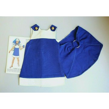 ORIGINALE ABITO Furga ALTA MODA 3 ESSE Mod. 8690 A Paraggi ABITO VESTITO anni 60