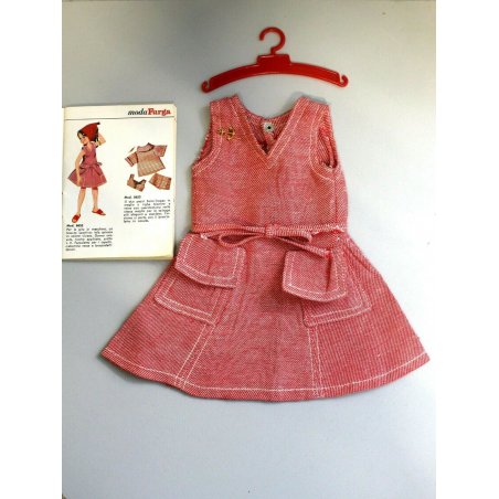 ORIGINALE ABITO Furga ALTA MODA 3 ESSE Mod 8652 ABITO VESTITO + GRUCCIA + SPILLA