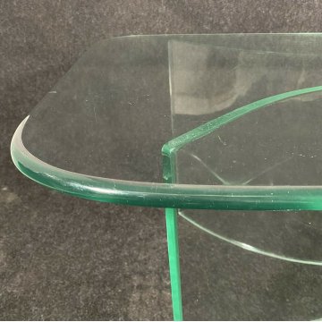 ANTICO TAVOLINO CAFFE VETRO FONTANA ARTE PIETRO CHIESA ANNI 30 DESIGN 1936 TABLE